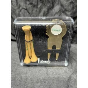 HARRODS KNIGHTSBRIDGE LONDON METAL GOLF SET